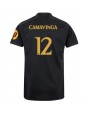 Real Madrid Eduardo Camavinga #12 Alternativní Dres 2023-24 Krátký Rukáv